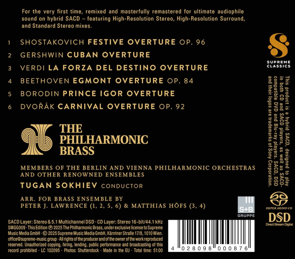 The Phiharmonic Brass, Tugan Sokhiev - Overture!