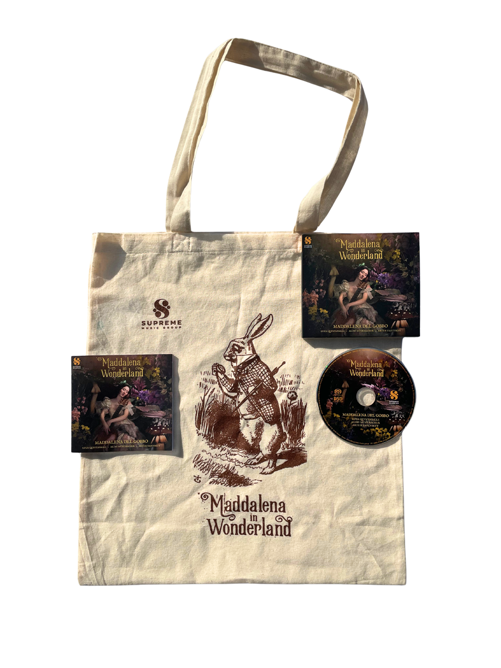 Maddalena Del Gobbo - Maddalena in Wonderland - signierte Fan-Edition mit Stofftasche