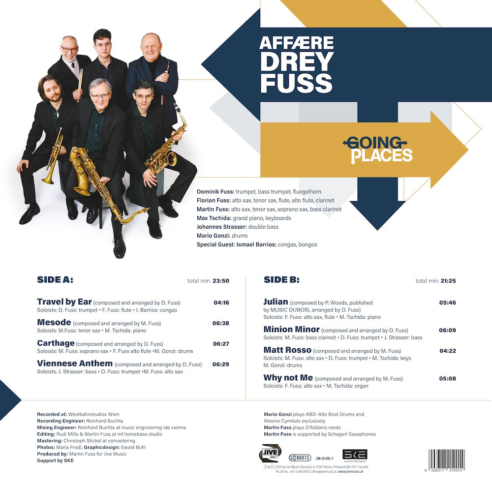 Affaere Dreyfuss - Going Places - Vinyl