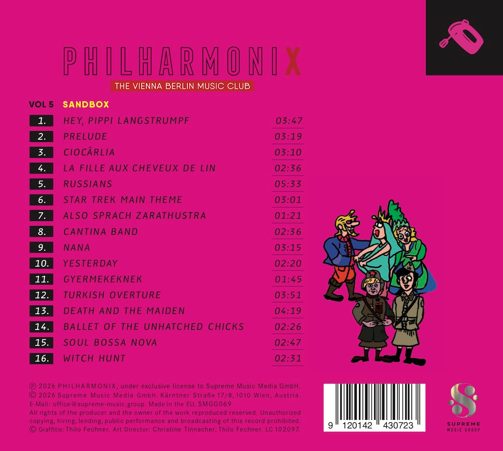 Philharmonix - The Vienna Berlin Music Club Vol.5 - Sandbox