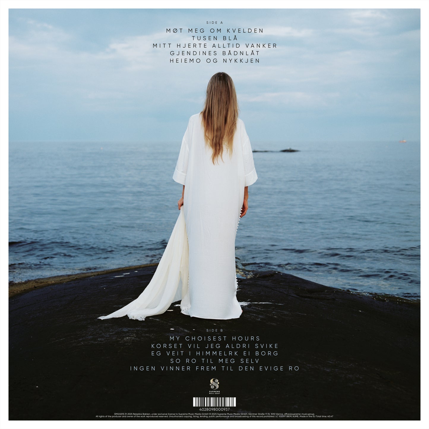 Rebekka Bakken - NORD - limited signed translucent blue Vinyl 14.11.2025